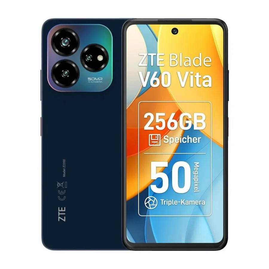 ZTE Blade V60 Vita – Smartphone Endurant avec Grand Écran & Batteri...