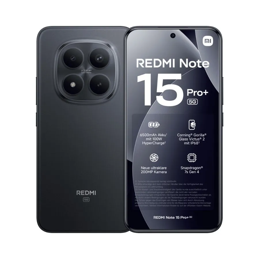 Xiaomi Redmi Note 15 Pro+ – Puissance 5G & Caméra 200 MP | 8Go/256Go | MobilePro.ma