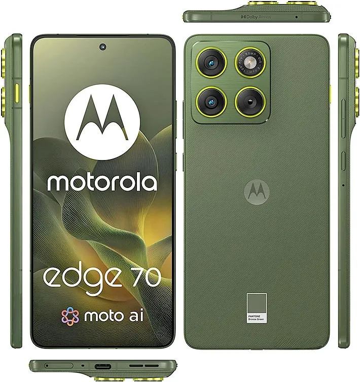 Motorola Edge 70 – Design Ultra-Fin & Double Caméra 50 MP