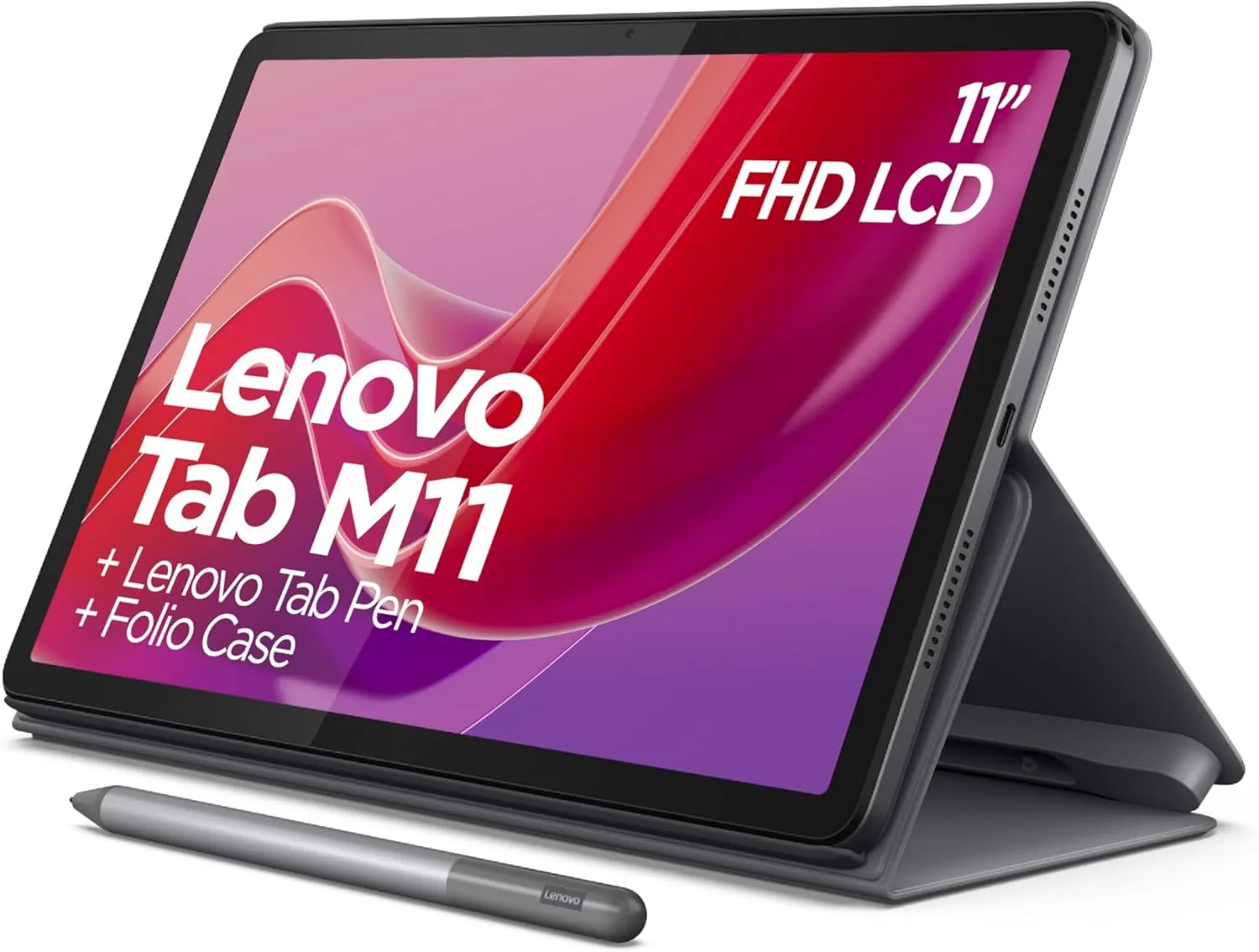 Lenovo Tab M11 – Pack Complet avec Tab Pen & Étui Folio
