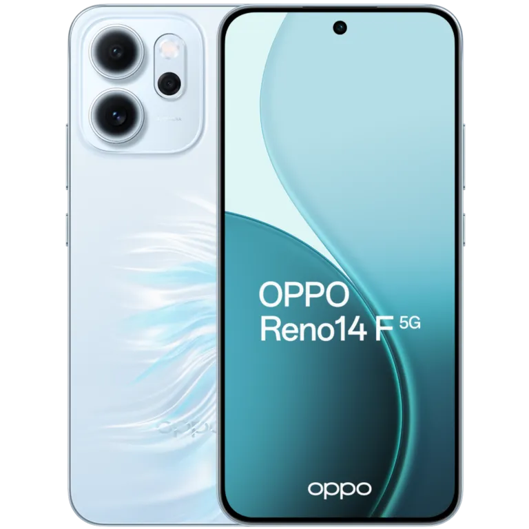 Oppo Reno 14 F – Endurance, Intelligence & Design Résolument Mod...